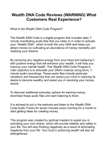 Wealth DNA Code Reviews (WARNING) What Customers Real Experience?