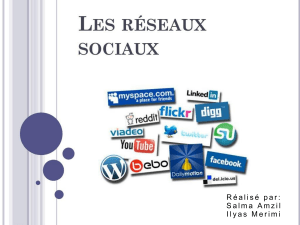 presentation reseaux socciaux 