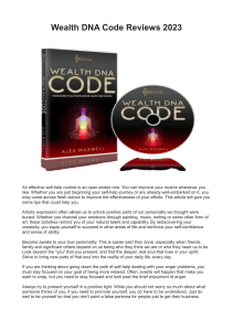 Wealth DNA Code Reviews 2023