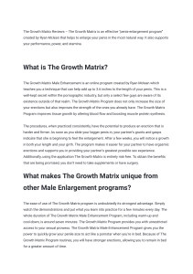 Growth Matrix Reviews