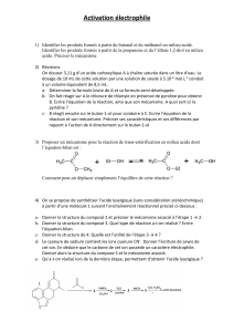 exo-activation électrophile