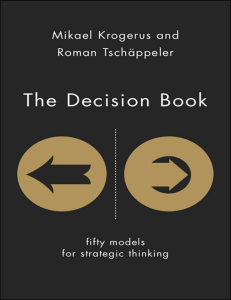 The Decision Book  Fifty Models for Strategic Thinking - PDF Room