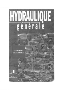 Hydraulique Générale - Lencastre