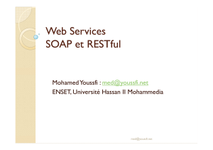 Webservices SOAP ET REST