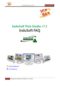 Indusoft FAQ v7.1