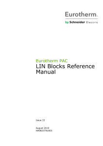 HA082375U003 LIN Blocks Reference Manual