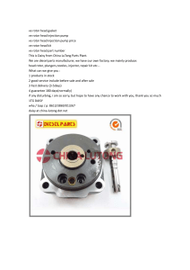 ve rotor head replacement and ve rotor head for sale
