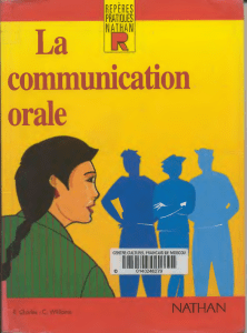 la communication orale www.grandebiblio.com