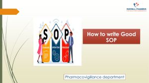 2- How to write Good SOP