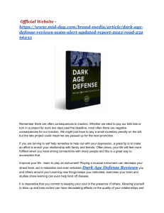Dark Age Defense Reviews PDF
