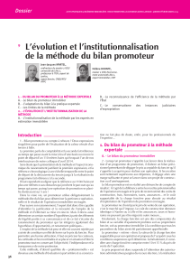 L évolution-et-l institutionnalisation-de-la-méthode-du-bilan-promoteur
