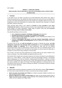 AO 13-2020-RJS Numerique Annexe1 Cahier des charges