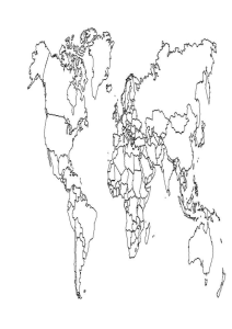 carte du monde