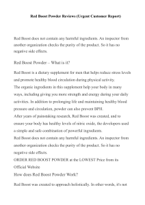 Red Boost Powder Reviews (Urgent Customer Report)