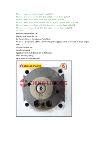 diesel generator rotor fit for delphi rotor head price