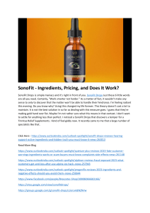 SonoFit - Is SonoFit Serum for Tinnitus Worth Buying in 2023?