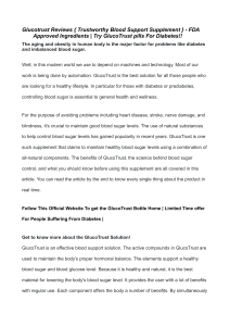 Glucotrust Reviews { Trustworthy Blood Support Supplement } - FDA Approved Ingredients | Try GlucoTrust pills For Diabetes!!