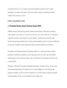 Prostadine Reviews 2023 URGENT CUSTOMER REPORT About Prostate Complex Drops Directions on Label For Buying