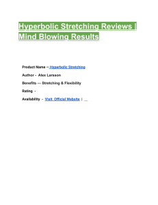 Hyperbolic Stretching Reviews - Mind Blowing Results