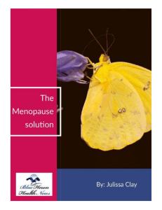 The Menopause Solution™ Free eBook PDF Download