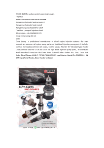 294200-3640 for suction control valve nissan navara