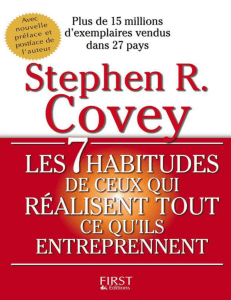 Les 7 Habitudes De Ceux Qui Réalisent Tout Ce Quils Entreprennent (Stephen R. Covey) (Z-Library)