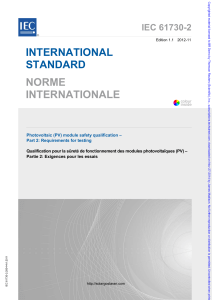 IEC 61730-2-2012 pv