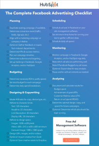 HubSpot-Facebook-Advertising-Checklist