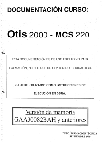 OTIS 2000 MCS-220