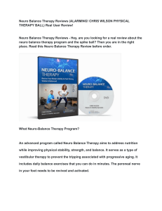 Neuro Balance Therapy Reviews (ALARMING! CHRIS WILSON PHYSICAL THERAPY BALL) Real User Review!