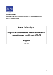 rapport dispositifs automatises surveillance operations lcb-ft