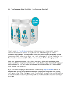 Liv Pure Reviews : [Real Truth] Liv Pure Customer Results?