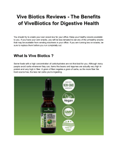 Vive Biotics Reviews