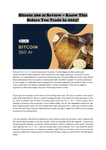 Bitcoin 360 ai Review