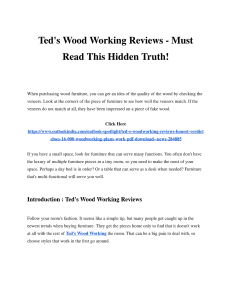 Ted's Wood Working Reviews