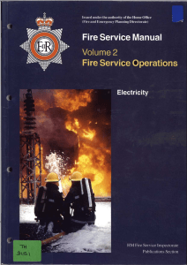 Fire Service Manual Vol2 - Fire Service Operations - Electricity