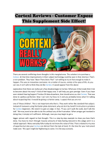 Cortexi Reviews - Before You Buy Know This!