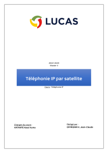 Téléphonie IP par satellite