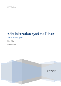 Administration-systeme-Linux