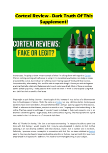 Cortexi Review