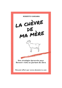 La chèvre de ma mère (Version PDF - Cadeau)