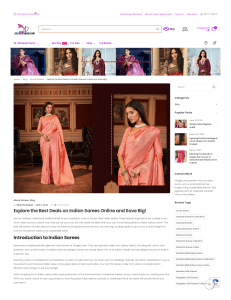 Indian saree online
