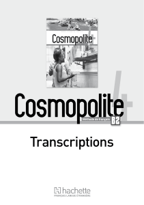cosmopolite 4 livre transcriptions