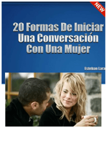 Formas de iniciar una conversacion con u