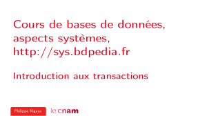 Introduction aux transactions