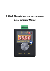 sg-002 signalgenerator english-manual