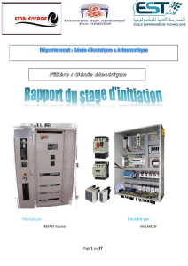 rapport du stage electrique (1)