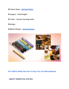 Spiritual Sticks Reviews - New York,Uk, Australia & Canada Customer Review