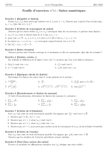 Exo 14 suites numériques