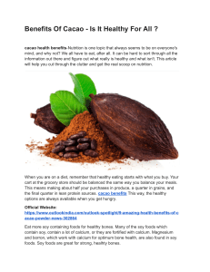 cacao benefits